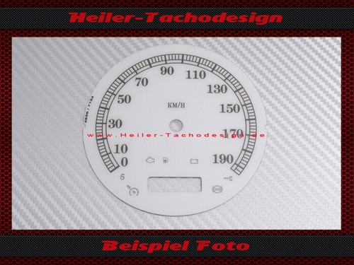 Tachoscheibe für harley - tachoscheibe,