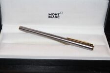 Montblanc Noblesse Füllfederhalter Fountain Pen silbern & Gold, Mont Blanc