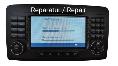 Repair service mercedes - mercedes, comand