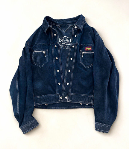 Diesel herren wildlederjacke - herren,