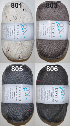 100g supersocke tweed - supersocke,