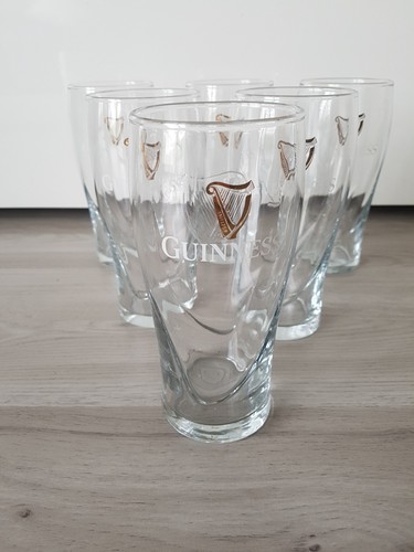 Guinness bier glas - 6x,