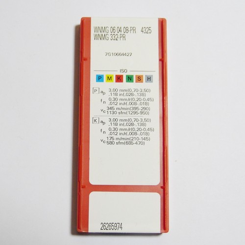 Stück wendeschneidplatten - 10,