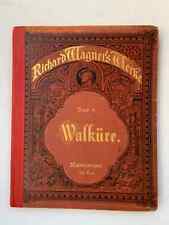 Noten. R. Wagner. Walküre