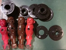 Kicker Zubehör 16mm Gleitlager Flanschlager 4-Loch, Innenrosetten 3-Loch, Figure