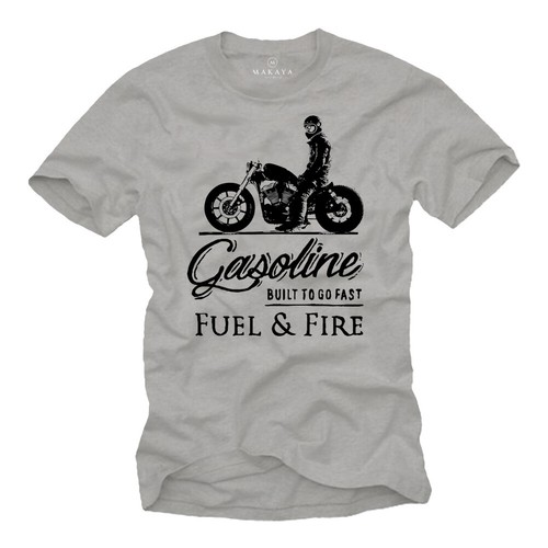 Biker shirt herren bobber - t-shirt,