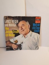 ERNST NEGER & MARGIT SPONHEIMER : Von Johann Strauß ein Walzer Single