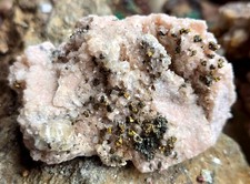 Mineralien Kupferkies Dolomit Steinbruch Calcit Arnsberg Holzen Sauerland 