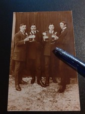 Ak Wassertrüdingen Männer mit Bier (Vers. 1914, Westheim, Röckingen, Gnotzheim)