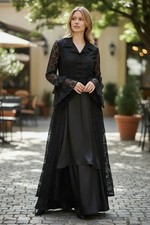 damen mantel Pentagramm