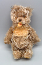 Steiff Zotty? Teddybär klein Mohair H= 17 cm 60er- Knopf Fahne Schild fehlend