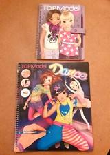 2x TOP Model by Depesche Magic Fun+ DANCE Malvorlagen Malbuch Schablonen Sticker