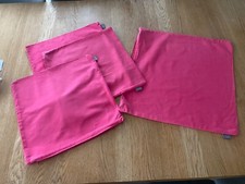 4 stück Linum Kissen Hüllen, pink 