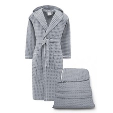 Herren Damen Bademantel aus