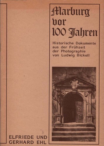 Marburg vor 100 - , [hundert]