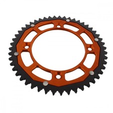 Kettenrad Alu orange 49-Zähne 428-Teilung für KTM SX 85 19/16 Rad Bj. 2007-2019