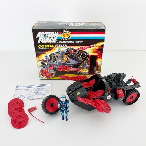 Joe action force cobra stun - joe,