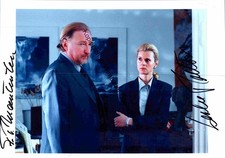 Original Autogramm Leslie Malton & Felix von Manteuffel /// Autograph signiert s