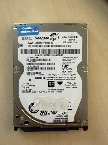 Seagate laptop thin - thin, sshd