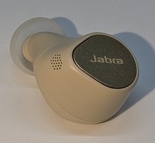 Original Jabra Elite 7 Pro linker In-Ear-Ohrhörer, links, Gold/Beige.