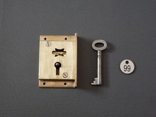 MESSING SCHRANKTÜRSCHLOSS &