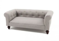 Puppenstube grau Chesterfield