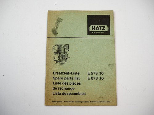 Hatz e573 e673 - hatz, e673.10