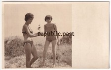 Foto AK Schöne Hübsche Frauen Bademode Bikini 60er Jahre (1962) (P1)