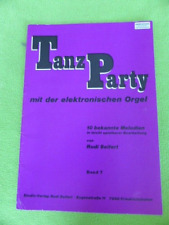 Noten Orgel Tanz Party Bd 7 10 bekannte Melodien leicht spielbar v. Rudi Seifert