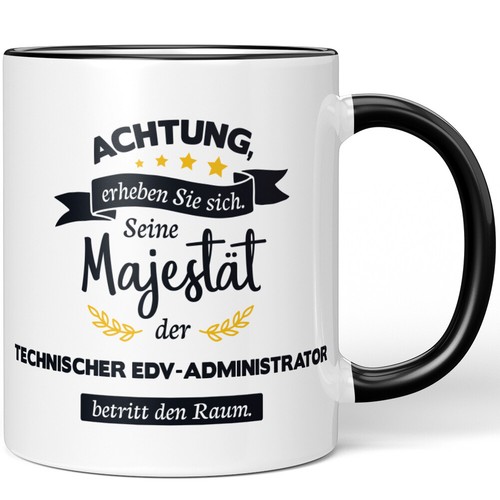 Achtung erheben sie - erheben, sich