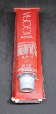 Schwarzkopf Igora Royal 60 ml. Permanent Haarfärbe Creme 9,5-1 Perlsilber.