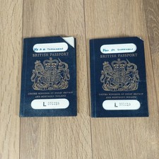 Lot of 2 Vintage British UK