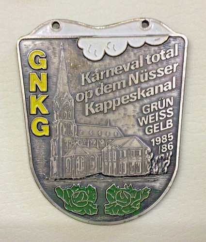 Neuss karnevalsorden 1986 - neuss,