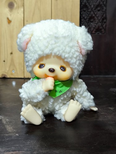 Vintage monchichi sheep - vintage,