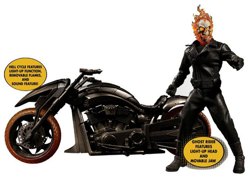 Ghost rider and hell - hell, cycle