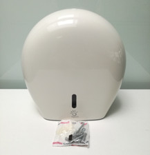 Papernet Toilettenpapierspender Mini Jumbo mit leichtem Verfärbungsfleck.