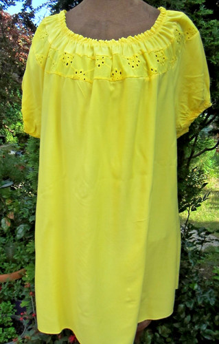 Damenbluse gelb mit - gelb,,