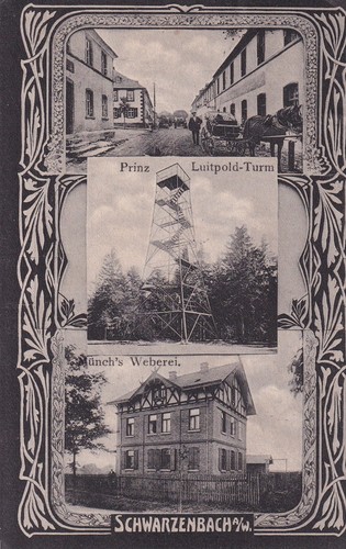 Schwarzenbach wald - ak, a/wald