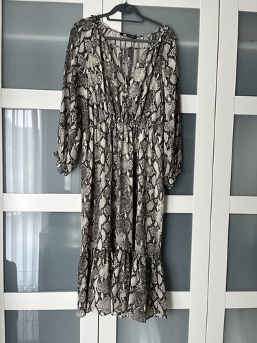 Zara damen kleid l - zara, grau