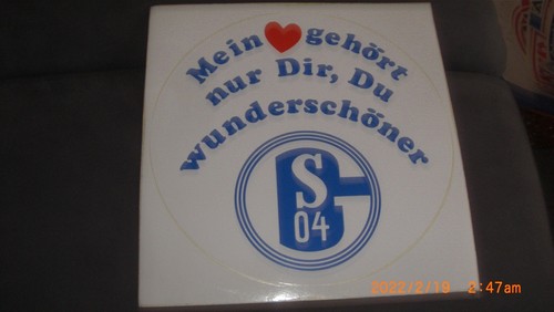 Schalke 04 mit spruch - schalke,
