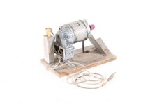 alter Schleifbock EIGENBAU Motor Bock Schleifmaschine 