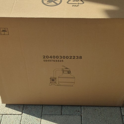Bestway sandfilteranlage mit - sandfilteranlage,