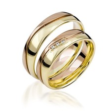 2x JC Trauringe Eheringe 585