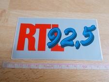 Aufkleber RADIO RTL 92,5