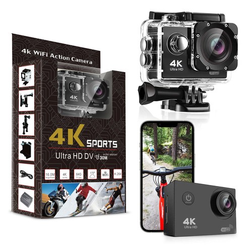 Pro xtreme action camera - 4k,