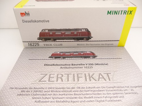 Minitrix 16225 diesellok br - minitrix, n