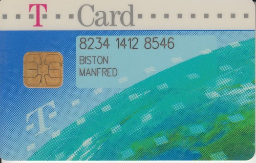 Card personalisiert bm - t-card,