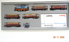 Märklin H0 2861 Zug-Set 6tlg. Rübenzug mit Diesellok DHG 500 in OVP JL4766