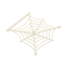1x Lego Spinnen Netz 5x5 weiß