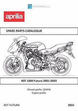 Aprilia parts manual book RST
